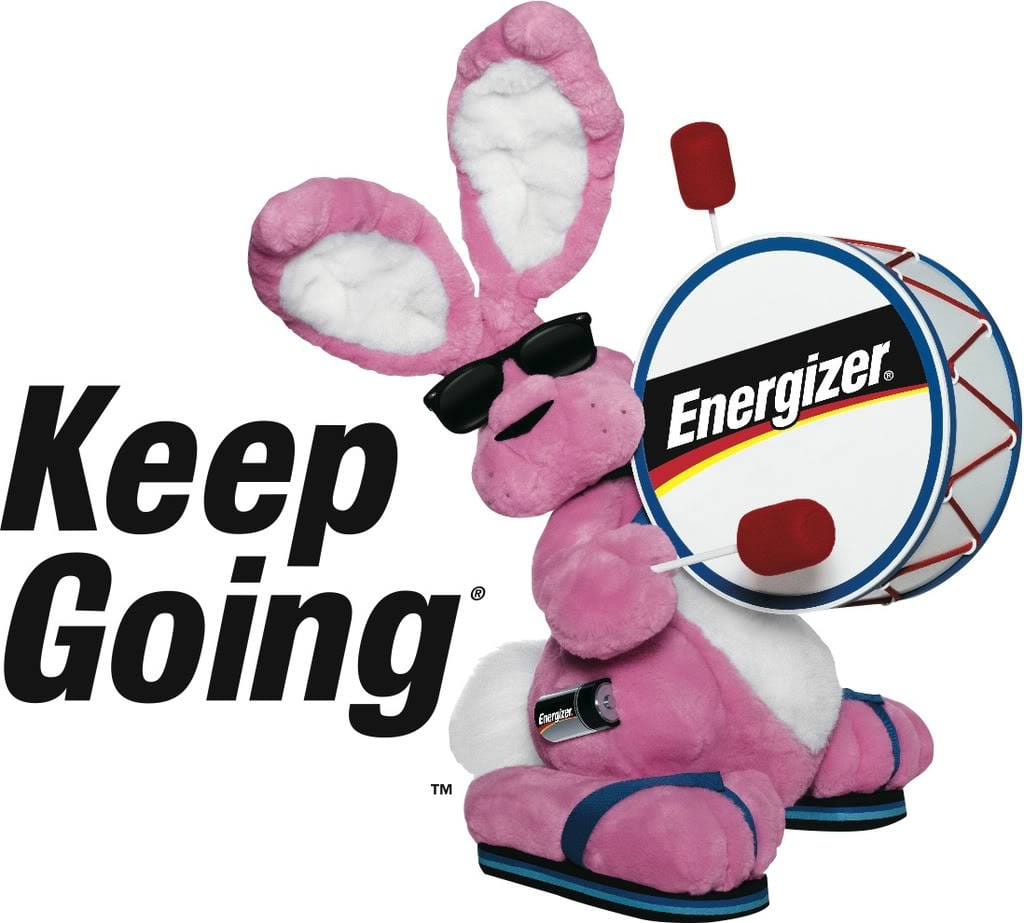 Розовый кролик Energizer