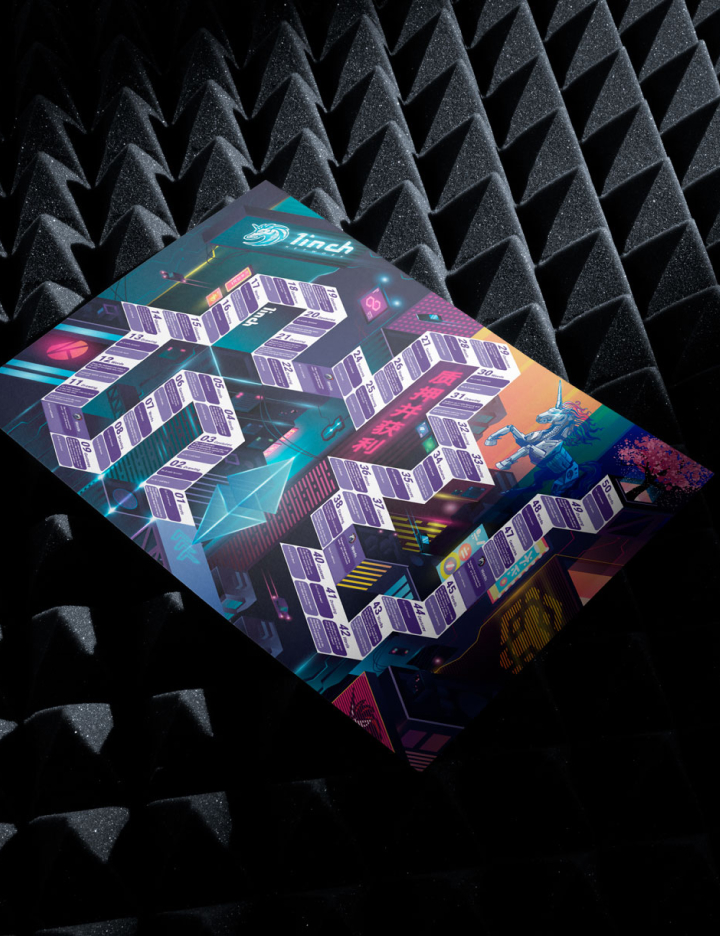 Настольная игра DeFinity для 1Inch — криптомир в игровом формате