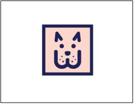 пример символьного логотипа бренда