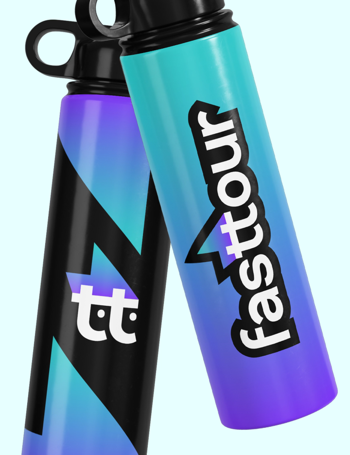 Айдентика Fasttour на стыке Travel и Tech